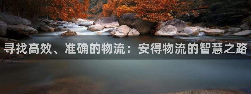 多多28注册链接教程：寻找高效、准确的物流：安得物流的智慧之
